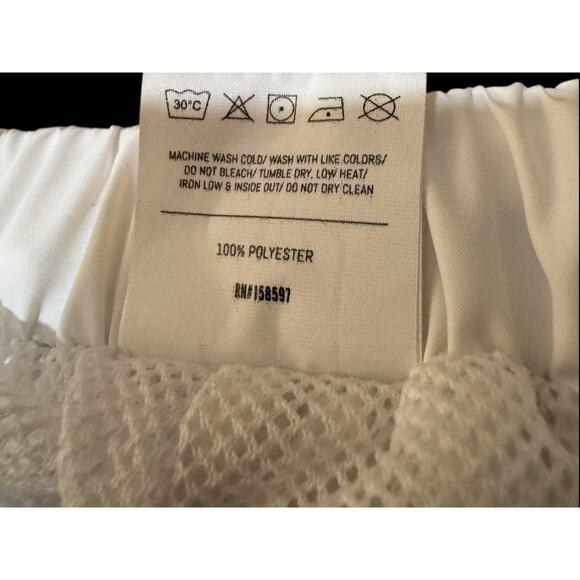 White Evil Eye Joggers Witchy Boho Whimsygoth Streetwear Festival Pants XL - Picture 9 of 12